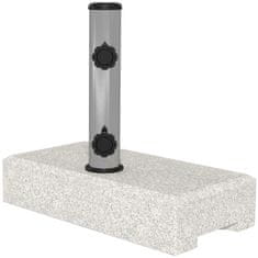 Homestar Baza za suncobran 45x22,5x40 cm Sivi Granit