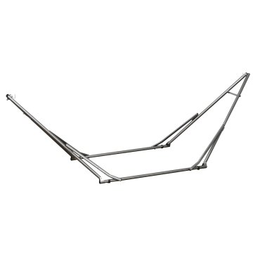 Homestar Stalak za viseću mrežu 2-u-1 sklopivi 290x92x88 cm crni