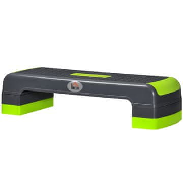 Homestar Aerobik steper 78x28x10 cm Zeleno