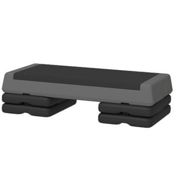 Homestar Aerobik steper 77x36x10,5 cm Sivi
