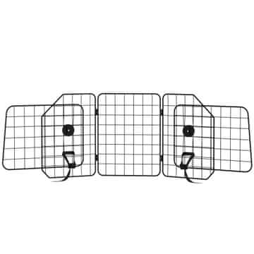 Homestar Podesiva prepreka za psa u automobilu 93-150x42 cm Crna