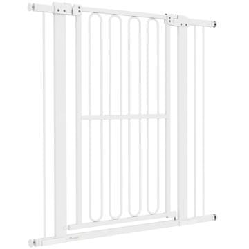 Homestar Vrata za kućne ljubimce 76-104x104 cm Bijela