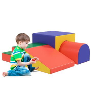 Homestar Set pjenastih građevnih blokova 4 komada 150x50x39 cm višebojno