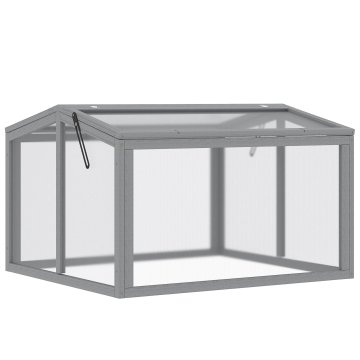 Homestar Staklenik hladni okvir 90x80x58 cm Sivi
