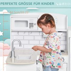 Homestar Igrališna kuhinja Elektronički dozator vode 86x64x84.5 cm Bijela