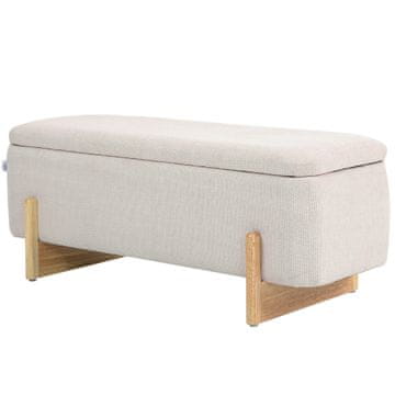 Homestar Klupa za pohranu 111x44x44,5 cm krem