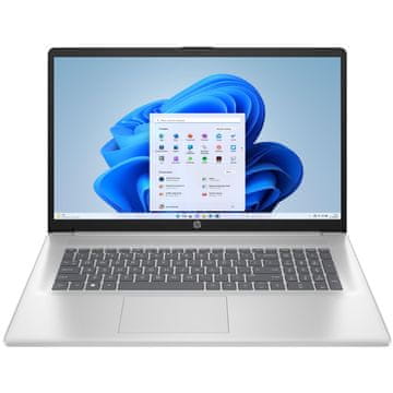 HP Laptop 17-cn4007nw Core 7 / 16GB / 512GB SSD / 17,3" FHD IPS / Windows 11 Home (srebrni)