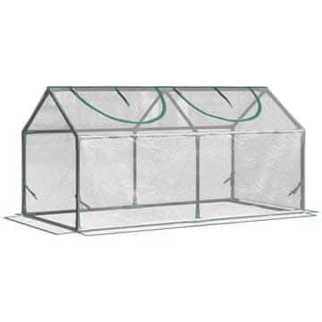 Homestar Staklenik Mini staklenik 120x60x60 cm Proziran