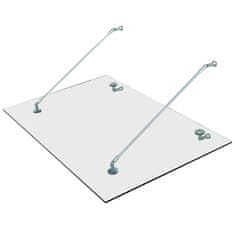 Homestar Nadstrešnica za vrata 150x90x1.2 cm prozirna