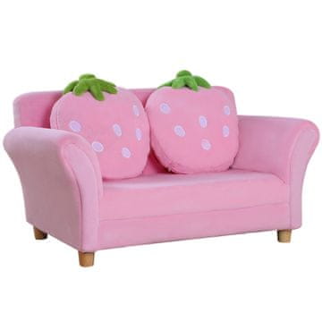 Homestar Dječji sofa 90x53x48 cm Roza