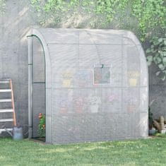 Homestar Staklenik 200x100x215 cm Bijeli