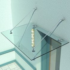 Homestar Nadstrešnica za vrata 150x90x1.2 cm prozirna