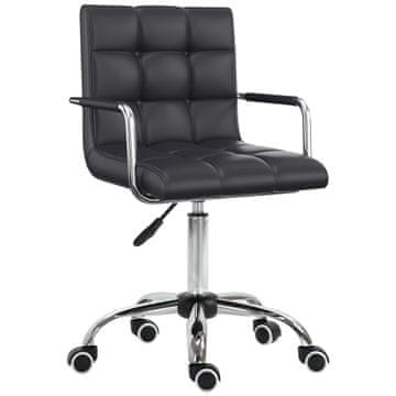 Homestar Uredska stolica 52,5x54x84-99 cm Crna
