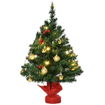Homestar Umjetno božićno drvce mini stolno drvce 40x60 cm zeleno