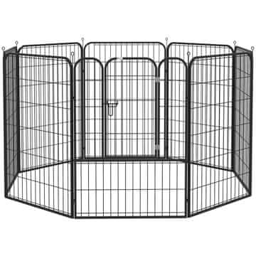 Homestar Igraonica za kućne ljubimce 79x100 cm Crna