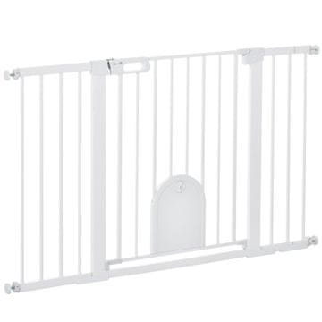 Homestar Vrata za kućne ljubimce 75-131x76 cm Bijela