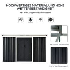Homestar Vrtna sjenica 280x130x172 cm tamnosiva