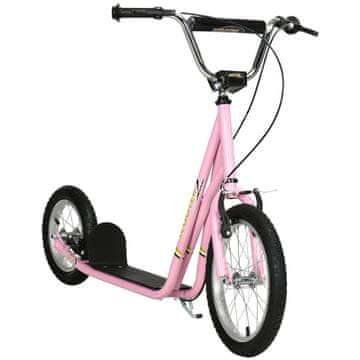 Homestar Dječji romobil 135x58x92-100 cm Roza