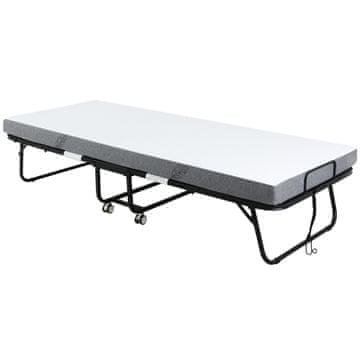 Homestar Sklopivi gostinjski krevet 200x75x42,5 cm bijeli prijenosni