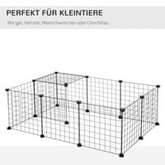 Homestar Igraonica za male životinje 106x73x36 cm Crna