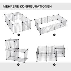 Homestar Igraonica za male životinje 106x73x36 cm Crna
