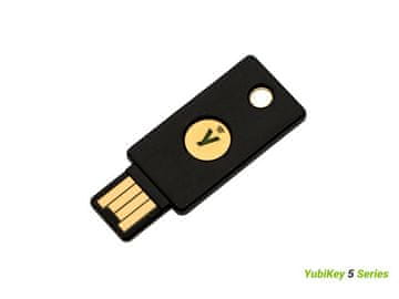 Yubico Sigurnosni ključ Yubico YubiKey 5 NFC, USB-A, crni