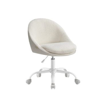 Songmics Uredska stolica 60x60x80-90 cm Bež