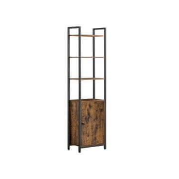 Songmics Knjigovodstveni regal 6 polica 24x40x159.5 cm smeđi