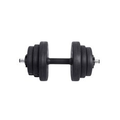 Songmics Set bučica 2 komada 20 kg crne boje