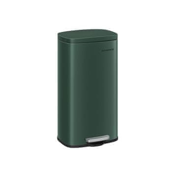 Songmics Kanta za smeće s pedalom 34.8x29.7x63.3 cm Zelena