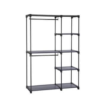 Songmics Samostojeći ormar 112x43x165 cm Crni
