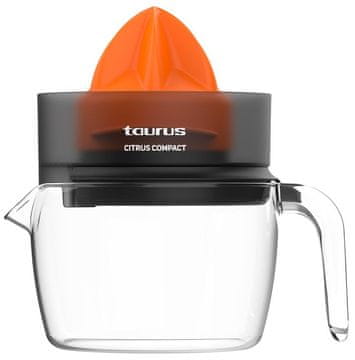 Taurus Taurus CITRUS COMPACT Ručni sokovnik (30 W, Crna/Narančasta/Prozirna)
