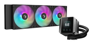DEEPCOOL DeepCool MYSTIQUE 360 ARGB procesorski hladnjak 12 cm crni
