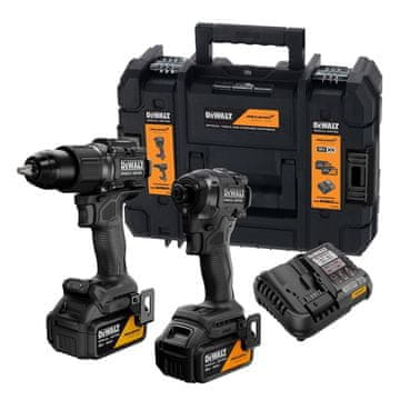 slomart DEWALT DCK2222MM2T-QW set alata 18V 2x 4.0Ah baterije