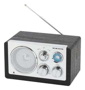 Denver Denver TR-63B Analog radio, crni