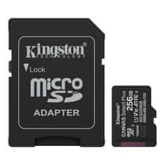 Kingston Canvas Select Plus Gen3 microSDXC kartica + adapter, 256 GB (SDCS3/256GB)