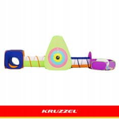 Kruzzel Popup 5u1 Igralište i Tunel Šator za Djecu 100 Loptica