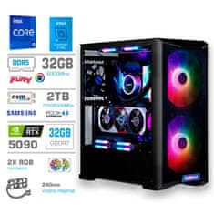 MEGA TWR S10 računalo, Intel Core i9-14900K, 32GB, SSD2TB, RTX5090, FreeDOS