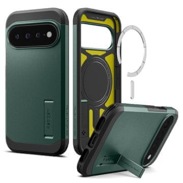 Spigen Tough Armor maskica za telefon za Google Pixel 11 Pro XL, zelena (ACS11864)