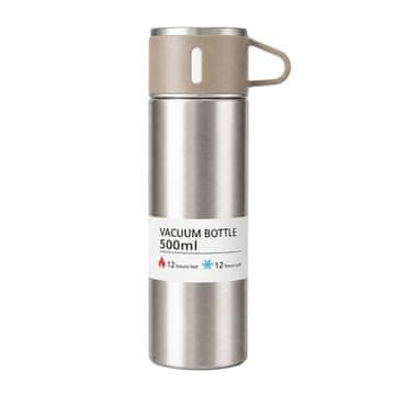 LIVEFY termosica sa šalicom Vello 500ml, bež