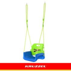 Northix Dječja ljuljačka 3 u 1, podesiva užad, nosivost 30 kg