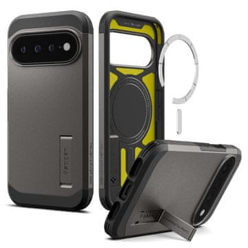 Spigen Tough Armor maskica za telefon za Google Pixel 11 Pro XL, siva (ACS11865)