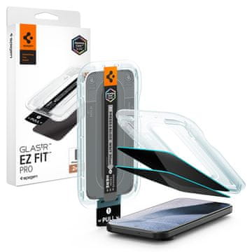 Spigen Zaštitno staklo tR EZ Fit Pro Privacy za Google Pixel 11 Pro/10 Pro/9 Pro/9 telefone (AGL11481)