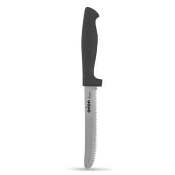 Northix Univerzalni nož 11 cm: ergonomska drška, nazubljena oštrica