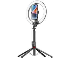 BLAVEC Aura Pro RGB Selfie kružno LED svjetlo + stativ 2.3m, crno