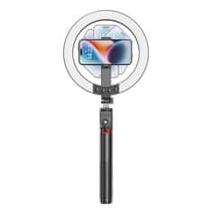 BLAVEC Aura Pro RGB Selfie kružno LED svjetlo + stativ 2.3m, crno
