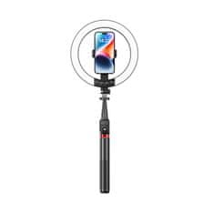 BLAVEC Aura Pro RGB Selfie kružno LED svjetlo + stativ 2.3m, crno
