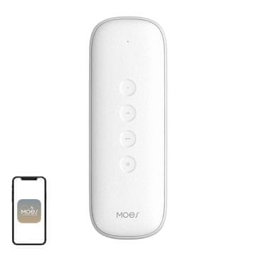 MOES Moes ZR-SR-R01-WH ZigBee prekidač za scene, IP55 (bijeli)