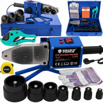 Dexxer 2720W polifuzijski aparati za zavarivanje PVC cijevi
