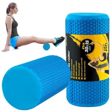 Northix Plavi EVA valjak za trening NS-963